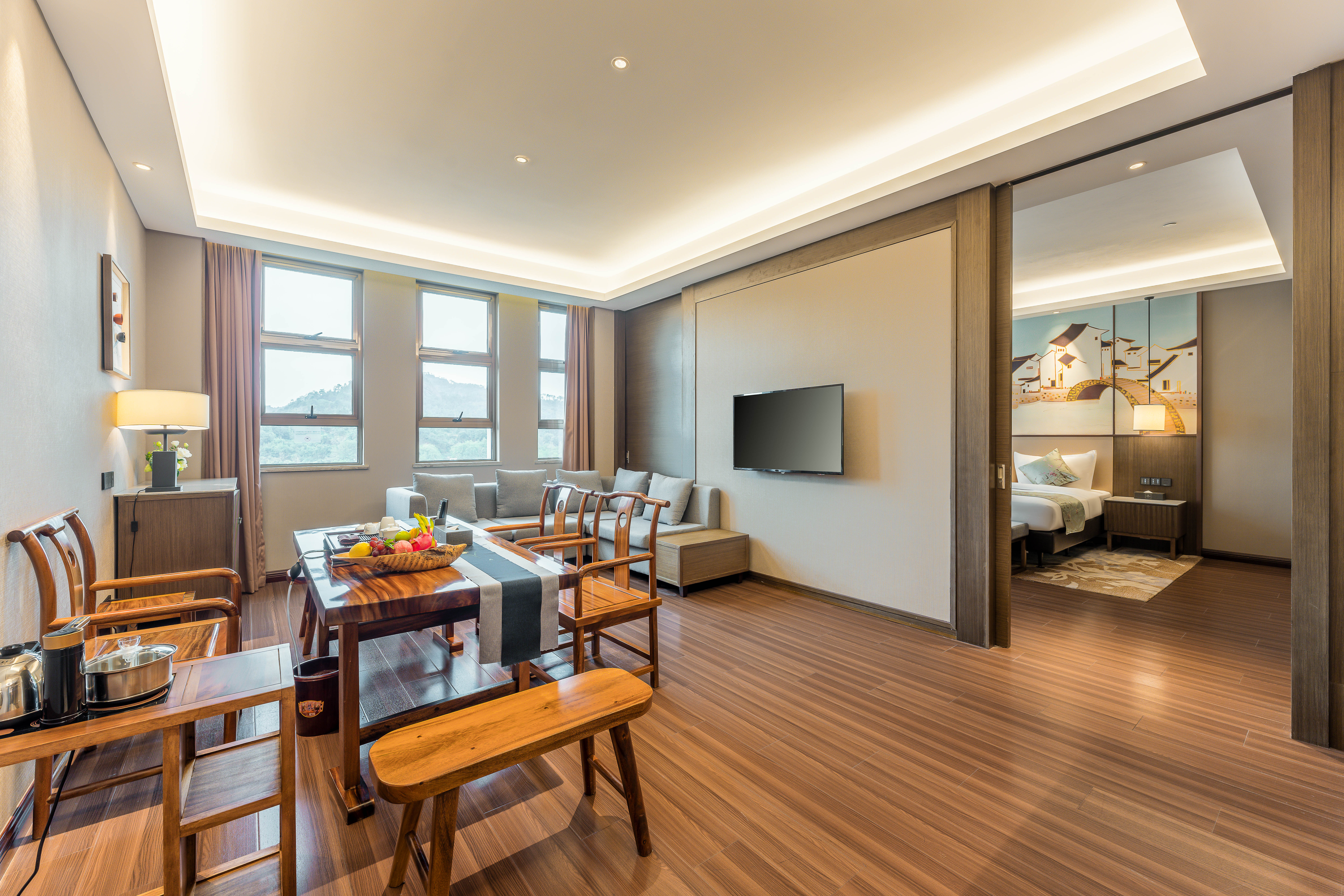 Millennium Resort Wuyishan山景套房