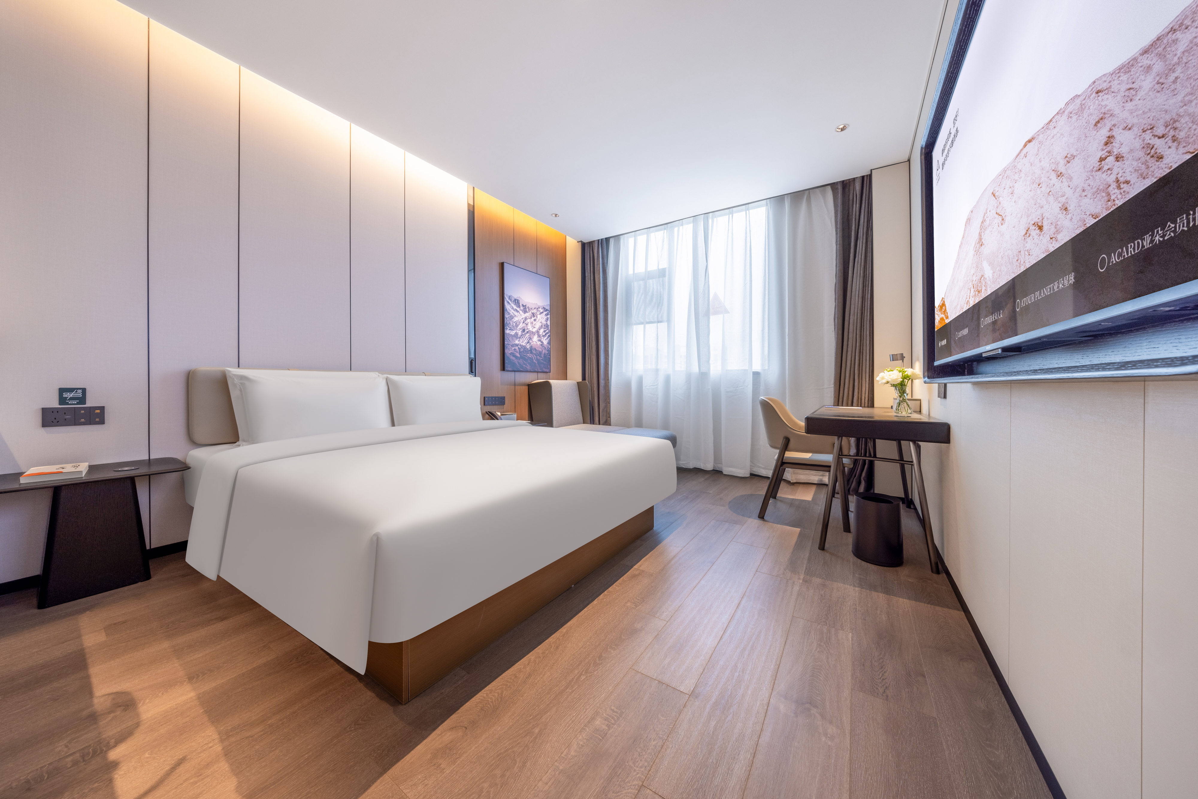 高级大床房（小冰箱+无线投屏）