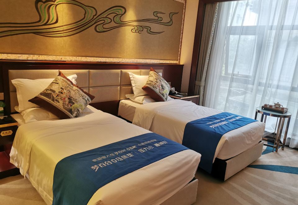 梦百合0压静雅双床房（0压床垫+0压枕头）