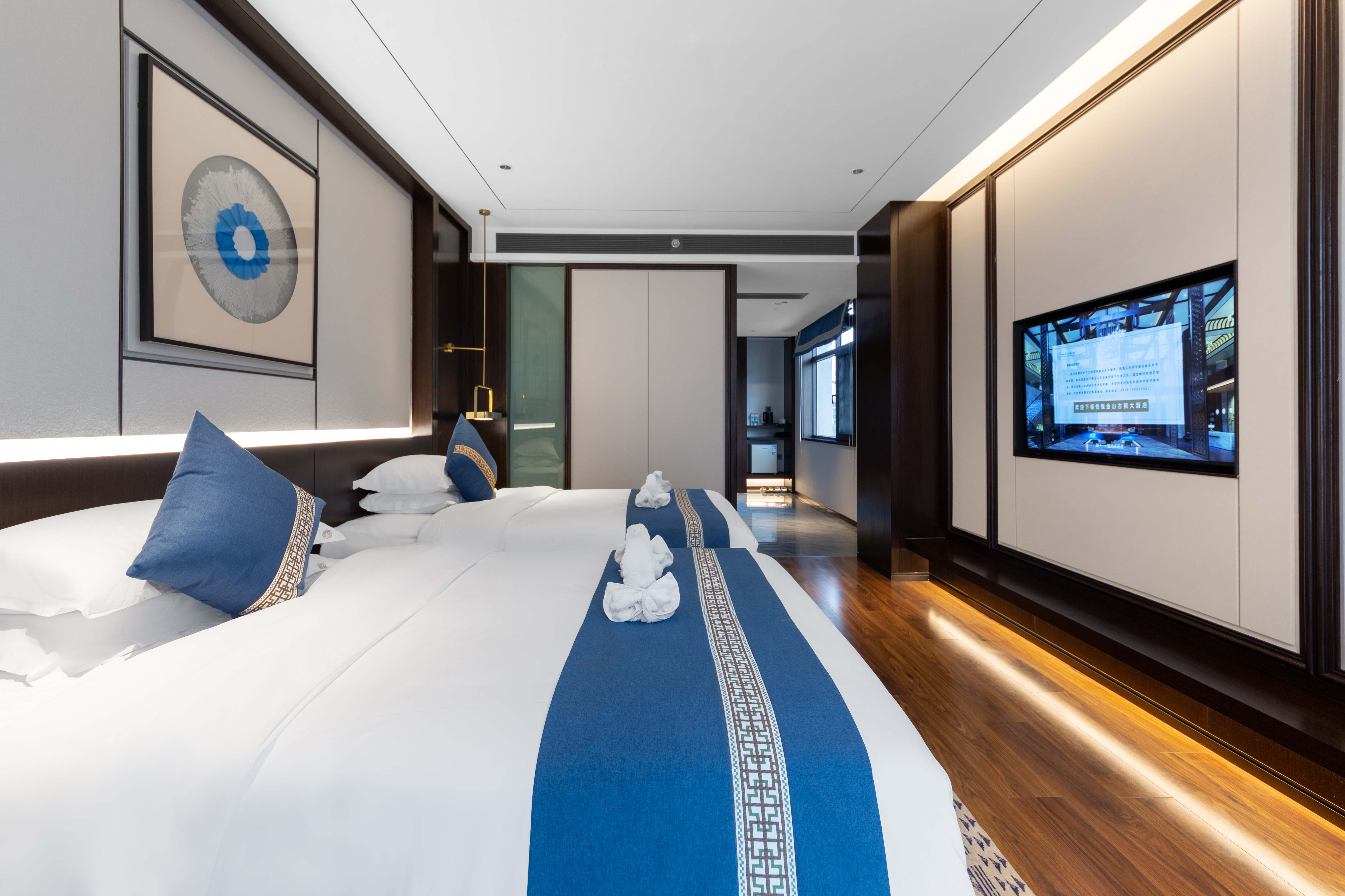 高级双床房（全屋智能+舒适好眠+55寸液晶电视）