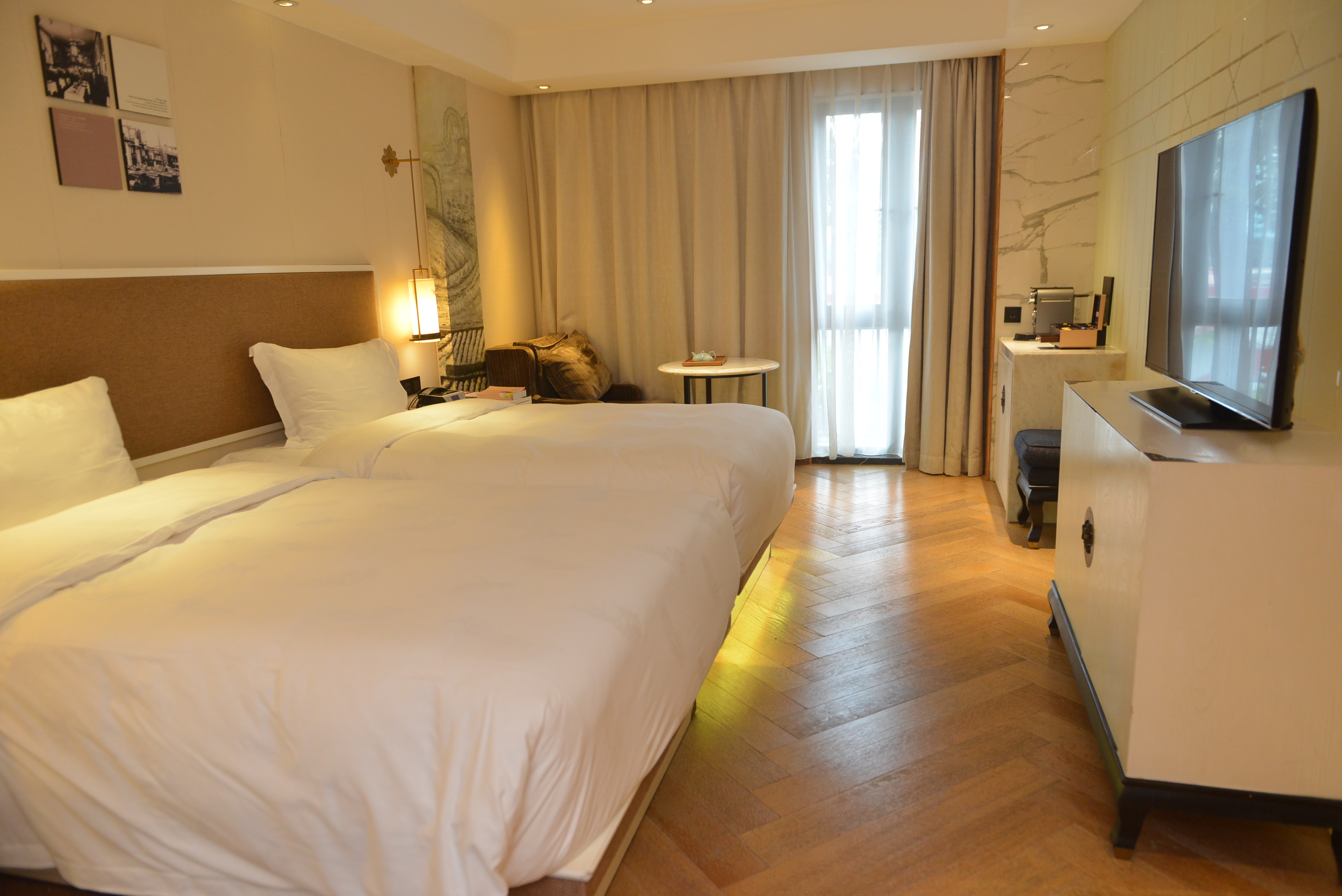 居舍·城景双床房（疗愈高奢洗护品+观景浴缸）