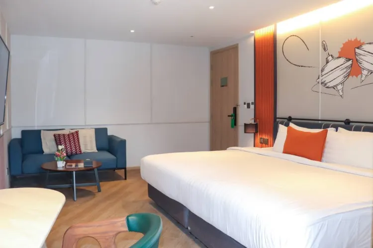 ห้องคอร์เนอร์ดีลักซ์พร้อมวิวคลอง