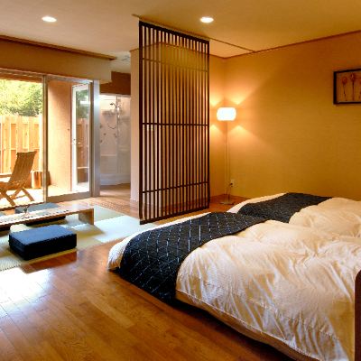 和洋室露天風呂付き 奥日光　源泉の宿　ゆの森 クーポン