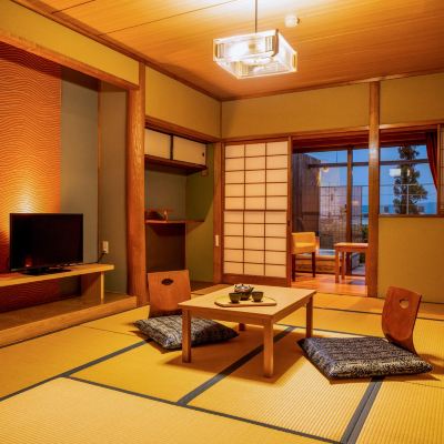 【禁煙】スタンダード露天風呂付和室 湯快リゾート 平戸千里ヶ浜温泉 ホテル蘭風 クーポン