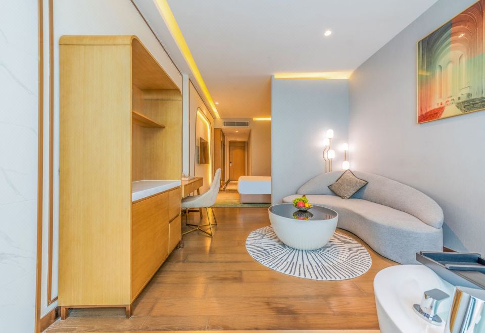 Scenic·豪华海景大床房「浴缸泡澡+观港珠澳大桥」