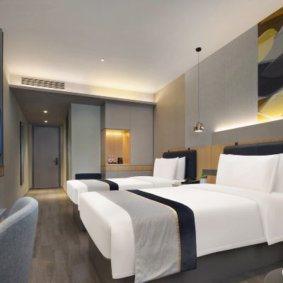 高級雙床房（夢百合記憶枕） 如家商旅酒店（長沙新大新五一廣場地鐵站店）優惠