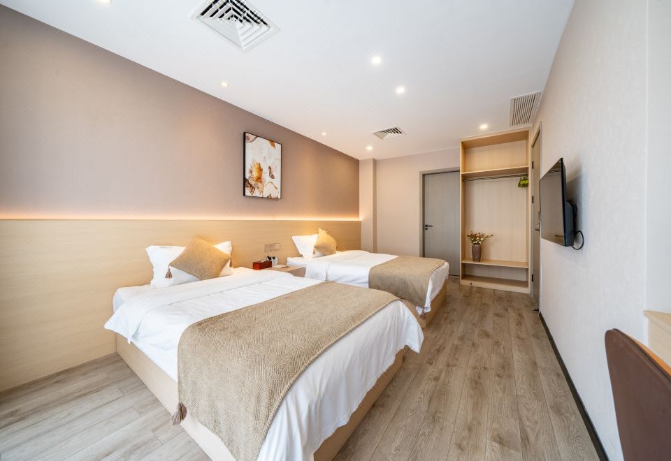 花园别墅双床房|洗衣机+冰箱