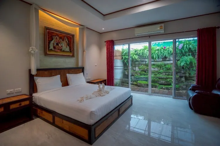 ห้องดีลักซ์เตียงควีนไซส์