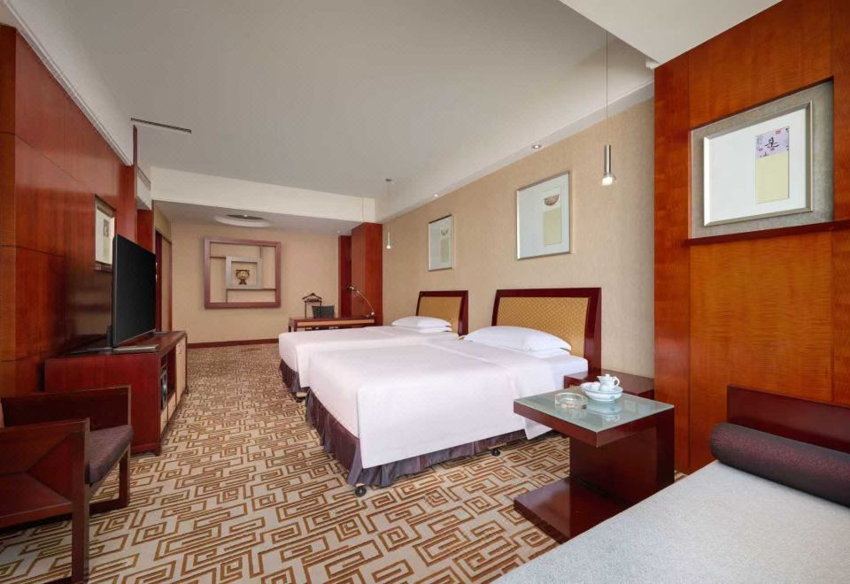 高級金源雙床房