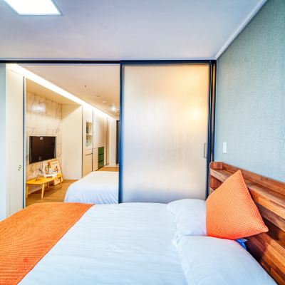 高級雙床房 濟州希爾公寓飯店優惠