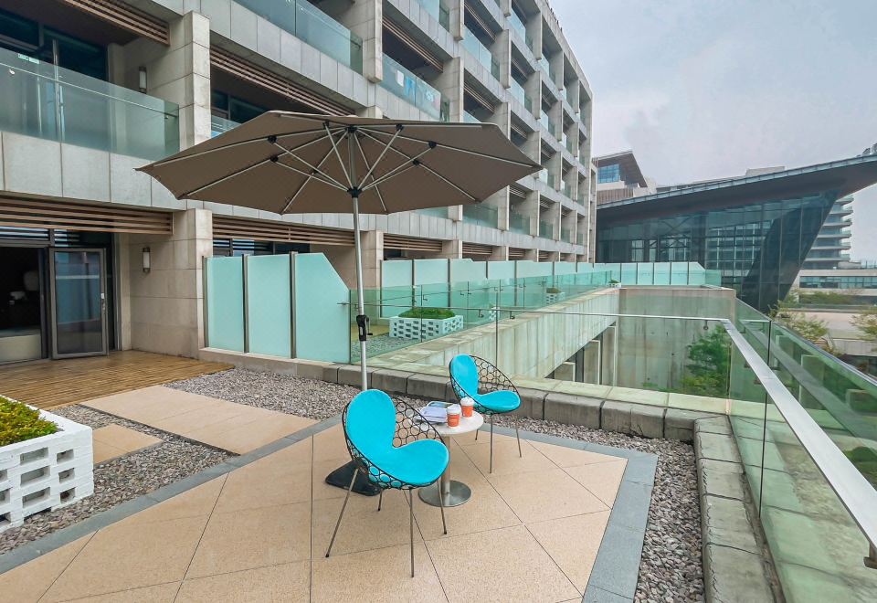 露臺海景雙床房