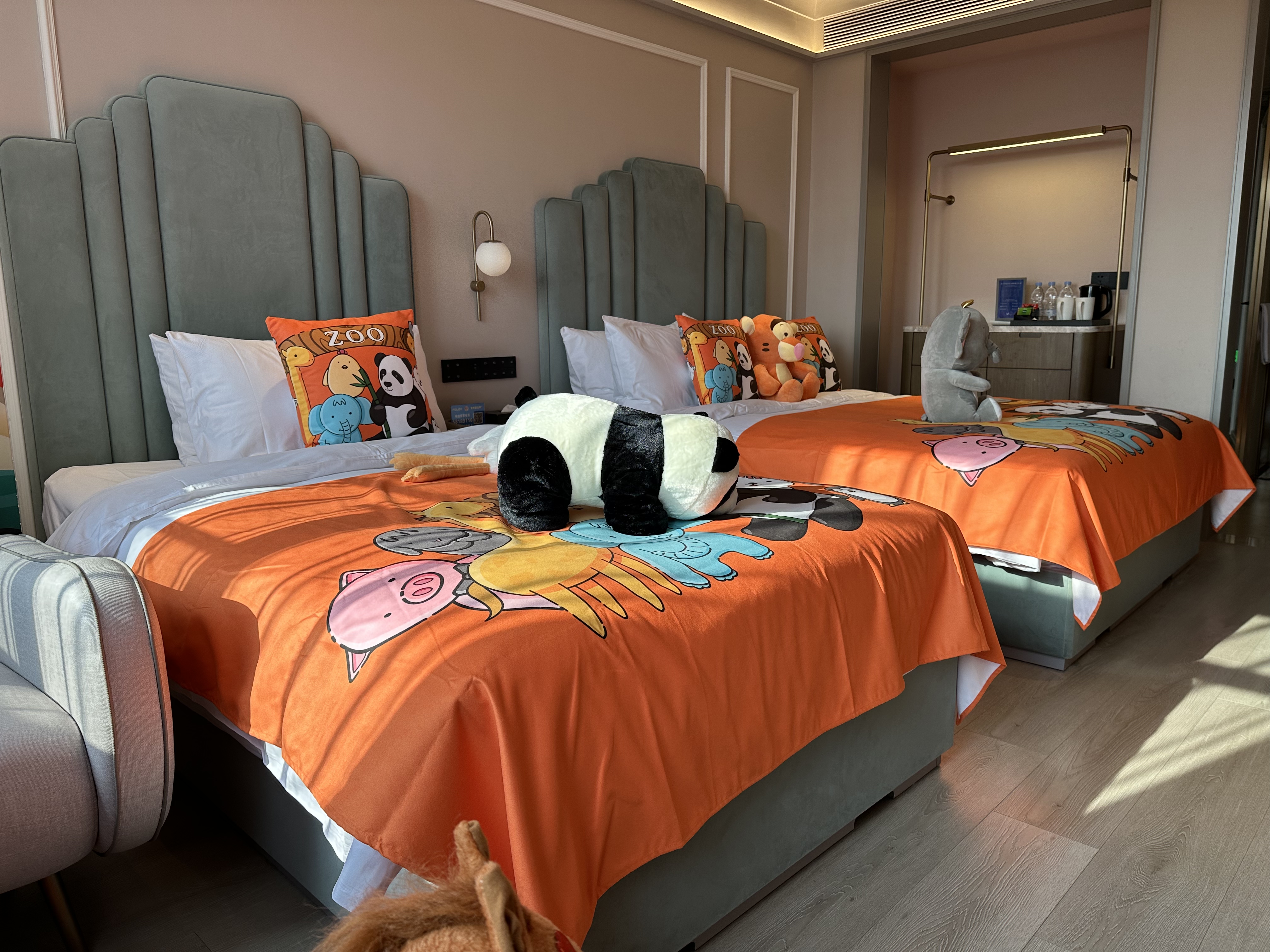 欢乐动物园家庭房（智能马桶+空气净化器+主题床品）