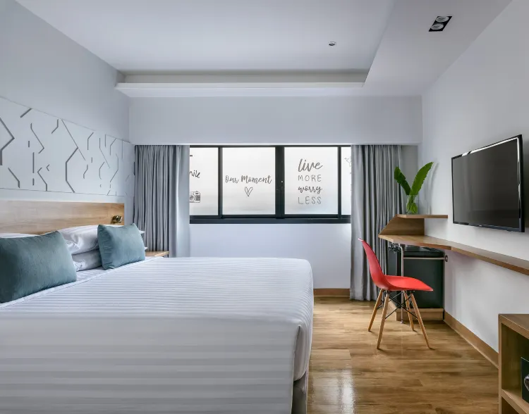 ห้องสมาร์ทเตียงคิงไซส์เวลา