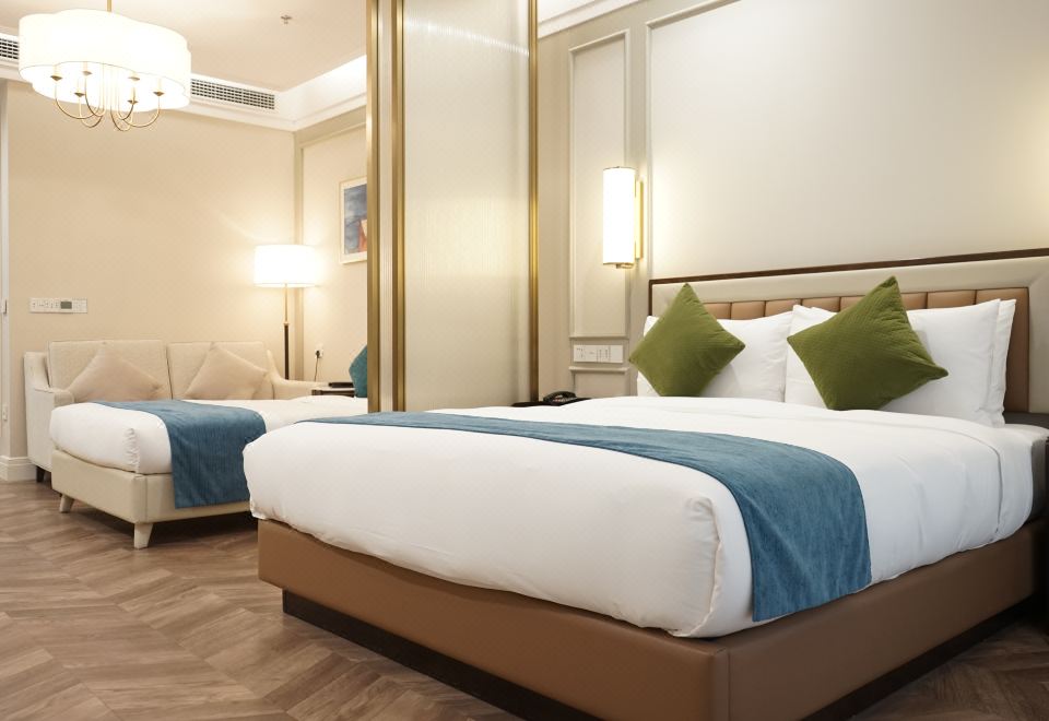 家庭双床房 温馨舒适 亲子共享