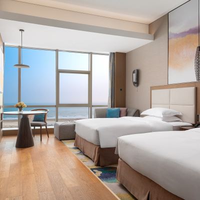 純享海景-高級海景雙床房 北海銀灘皇冠假日飯店優惠