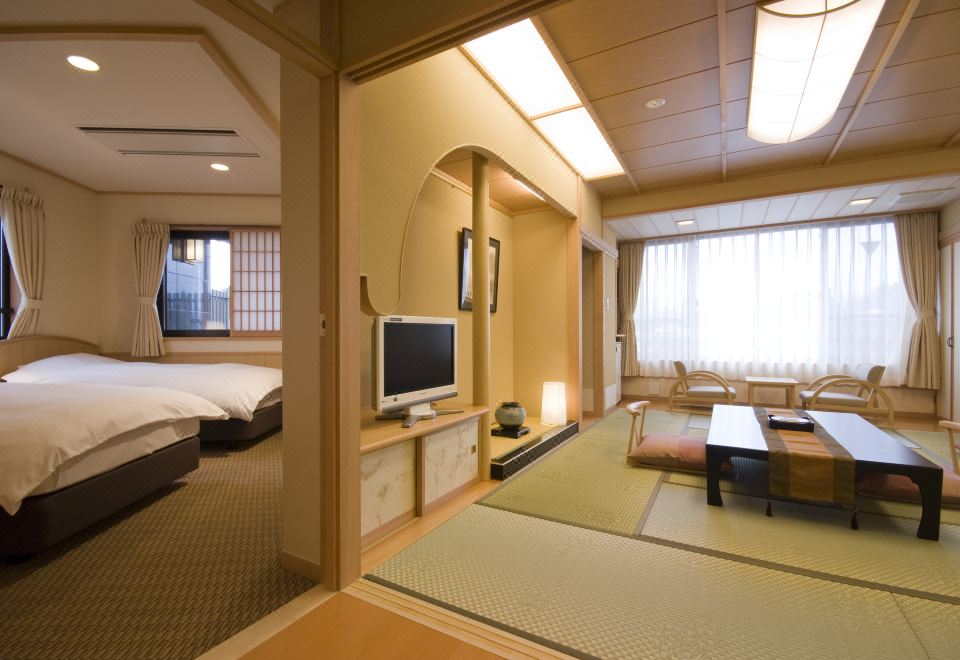 4F和洋室帶富士山景觀浴缸