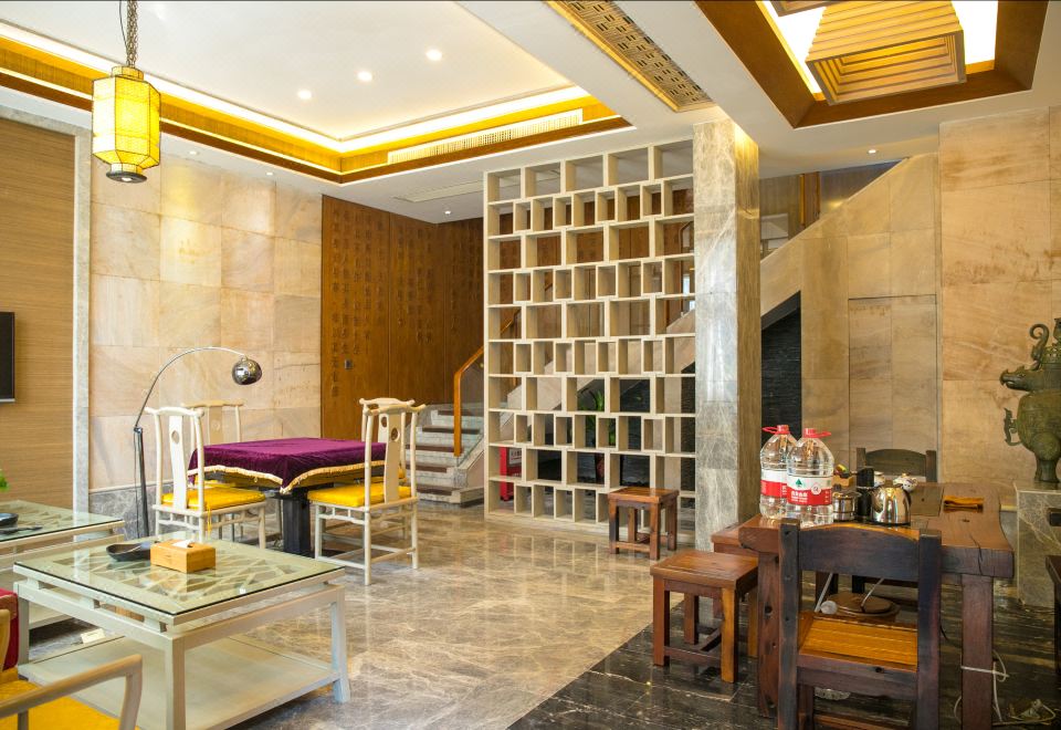 地派享泉居-三房两厅别墅-独立庭院-茶台-麻将桌