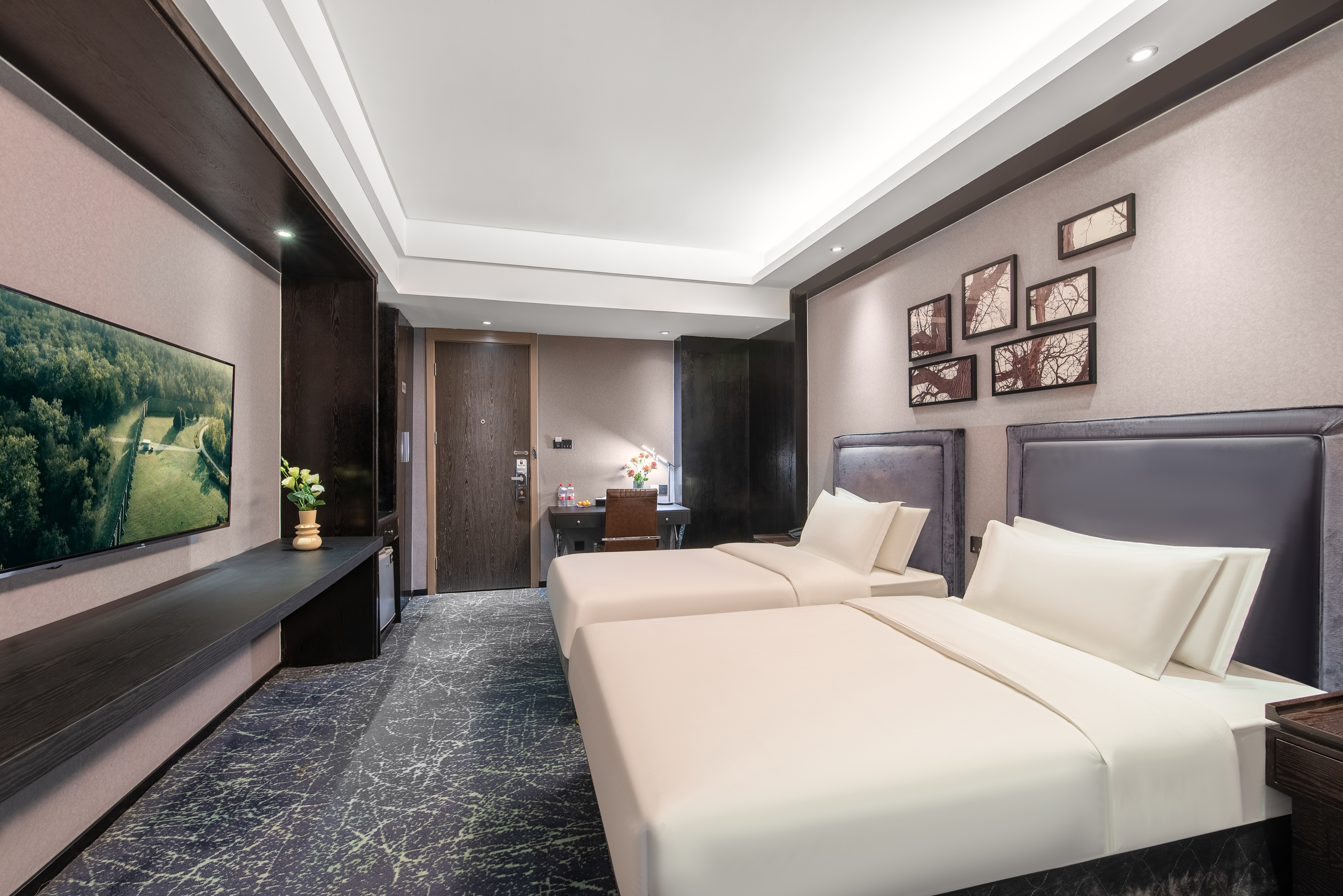 B型双床房【小度全智能客控+轻奢沙发+Minibar】