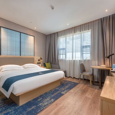 商務大床房（舒適好眠床墊+坐窩沙發+宜享靜謐空間） 宜尚酒店（廣州長隆板橋地鐵站店）優惠