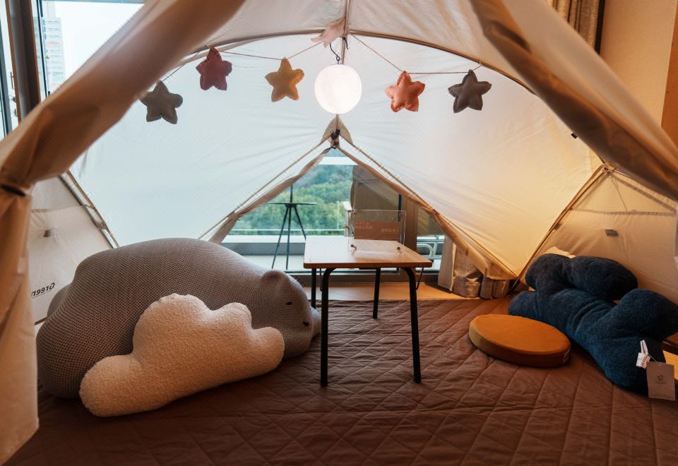 星空露营主题房