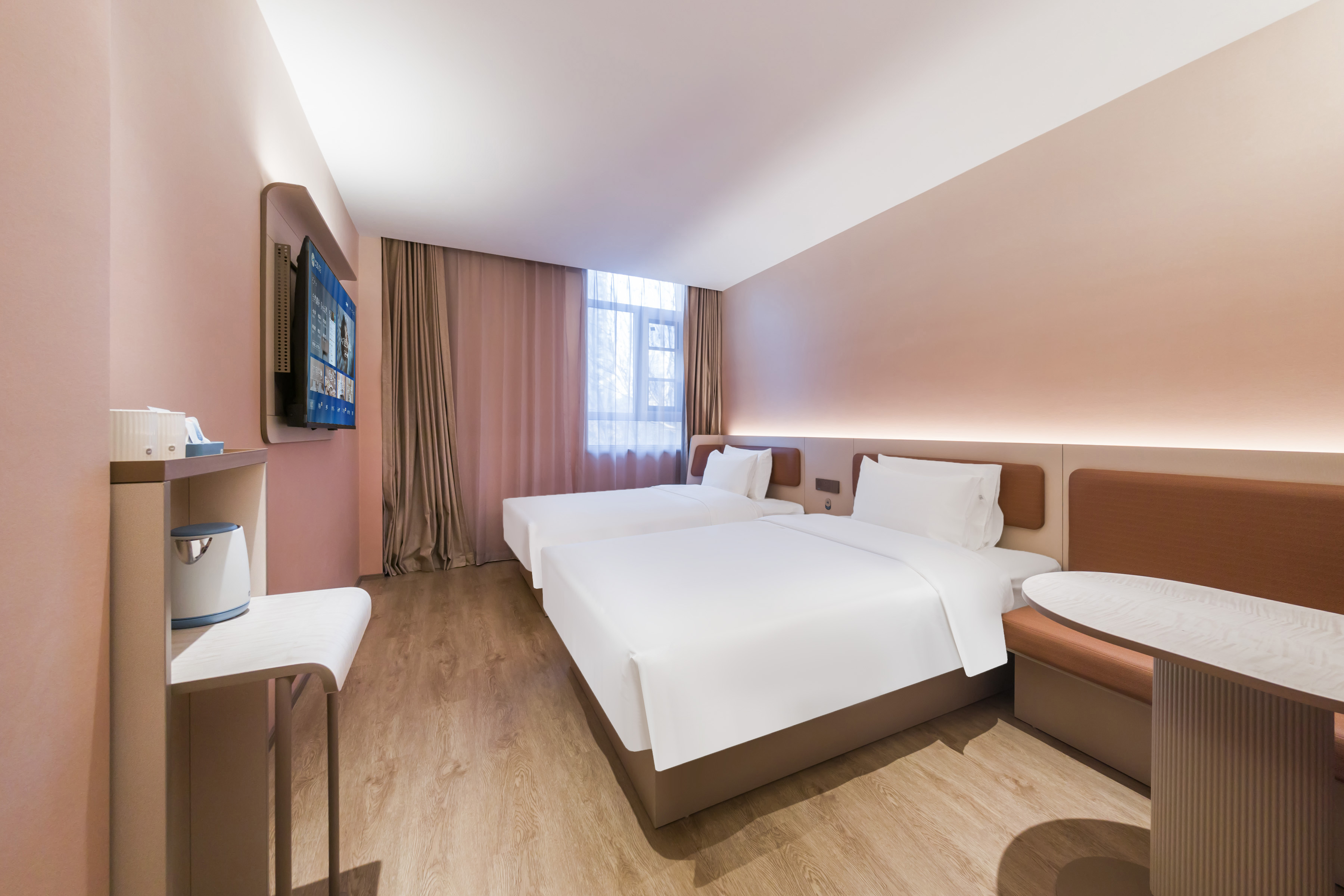 高级双床房（舒压床垫+智能马桶）