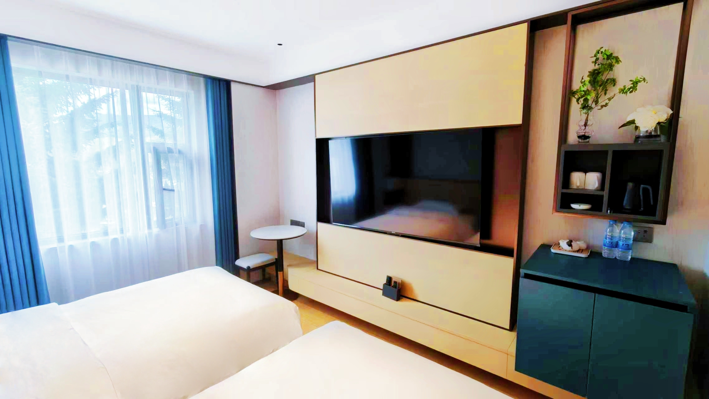 氧心森居?高級雙床房【夜觀星河】【晴窗攬云】