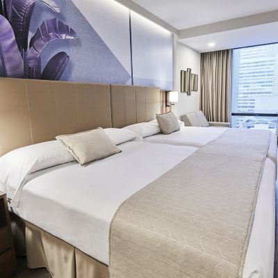 Deluxe Family Two Double Beds Room with Sofa Bed Hotel Riu Plaza New York Times Square Promo Code