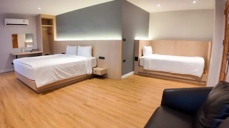 ห้องแฟมิลี่ ขนาด 45sqm. (KING SIZE + SINGLE SIZE BED)