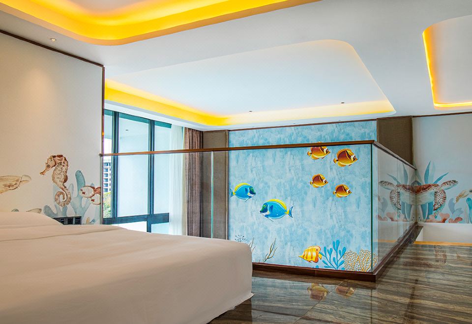 Vaperse Hainan Clear Water BayFamily Loft Suite-Twin Bed