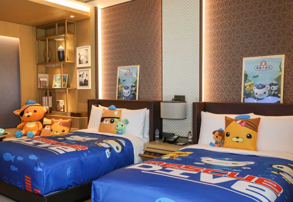 海底小纵队主题亲子客房