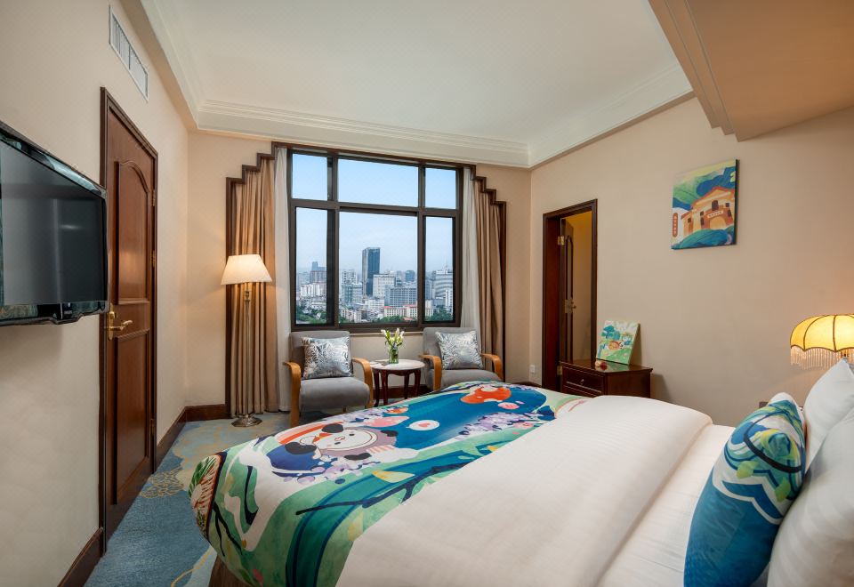 主题亲子家庭套房「沉浸文化风格+2室1厅+欢乐时光」