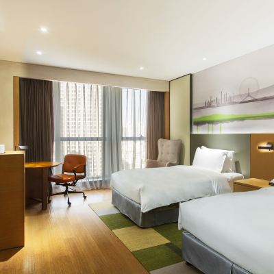 無障礙標準雙床房 天津融僑套房假日酒店優惠