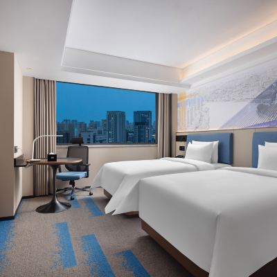 豪華雙床房 福州五四路希爾頓歡朋飯店優惠