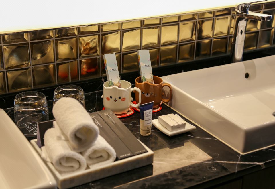 泰迪珍藏星品家庭亲子套房（大床+子母床）