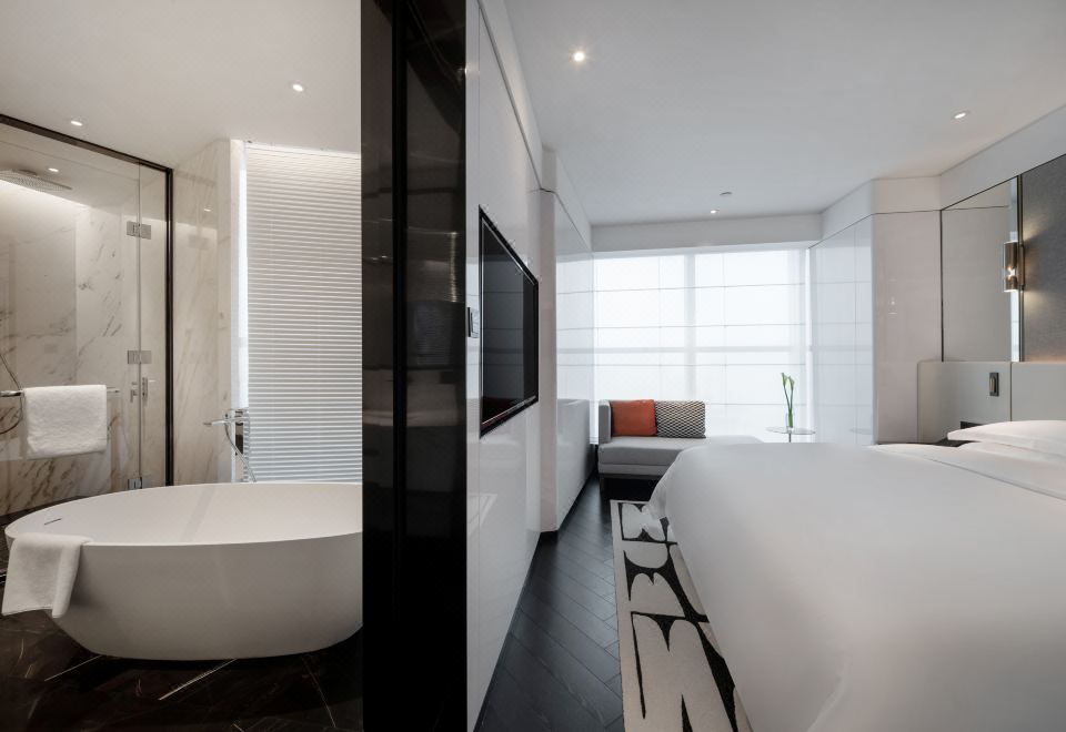 The Langbo Chengdu, in The Unbound Collection by HyattBedroom Family Suite