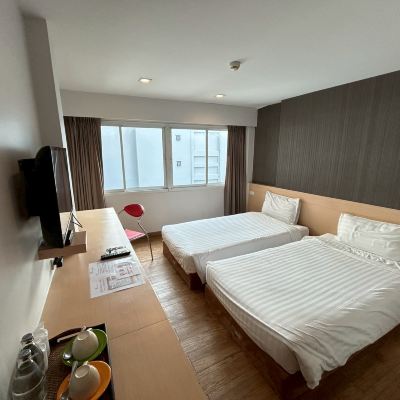 高級城景雙床房 S3居住區公園飯店優惠