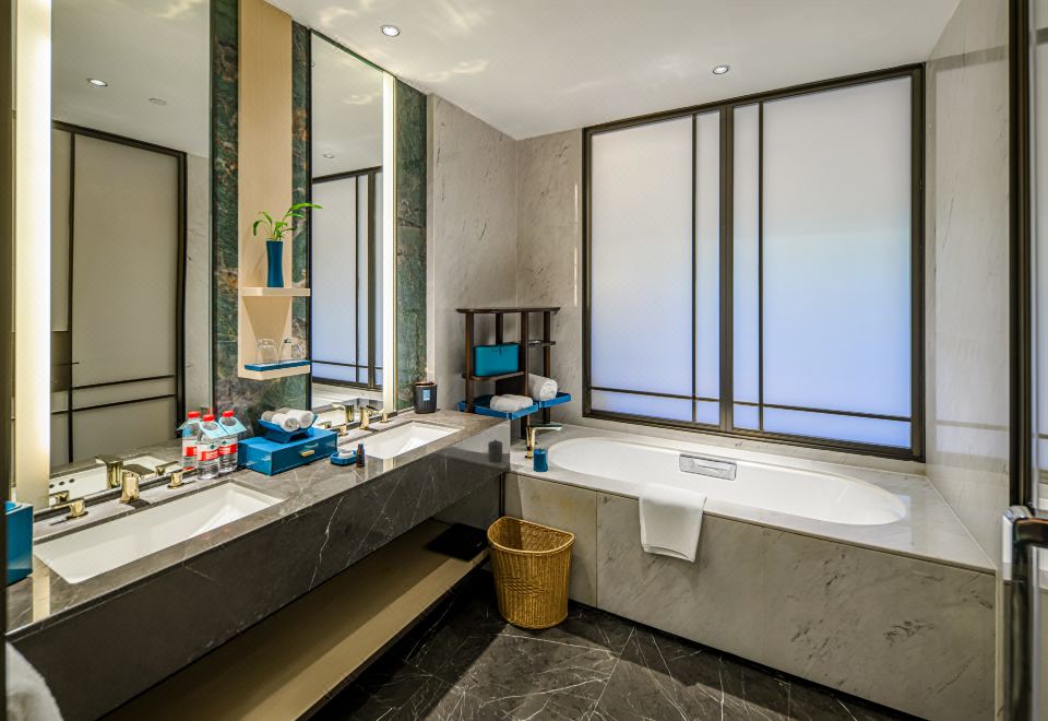 豪華園景雙床房