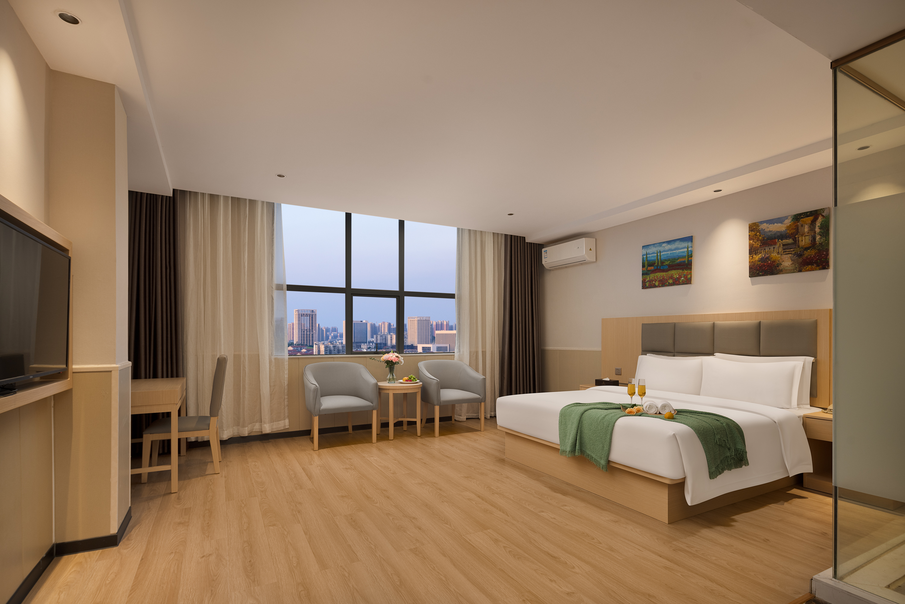 雅致·甜睡大床房「舒适床垫+高速网络+舒睡好眠」