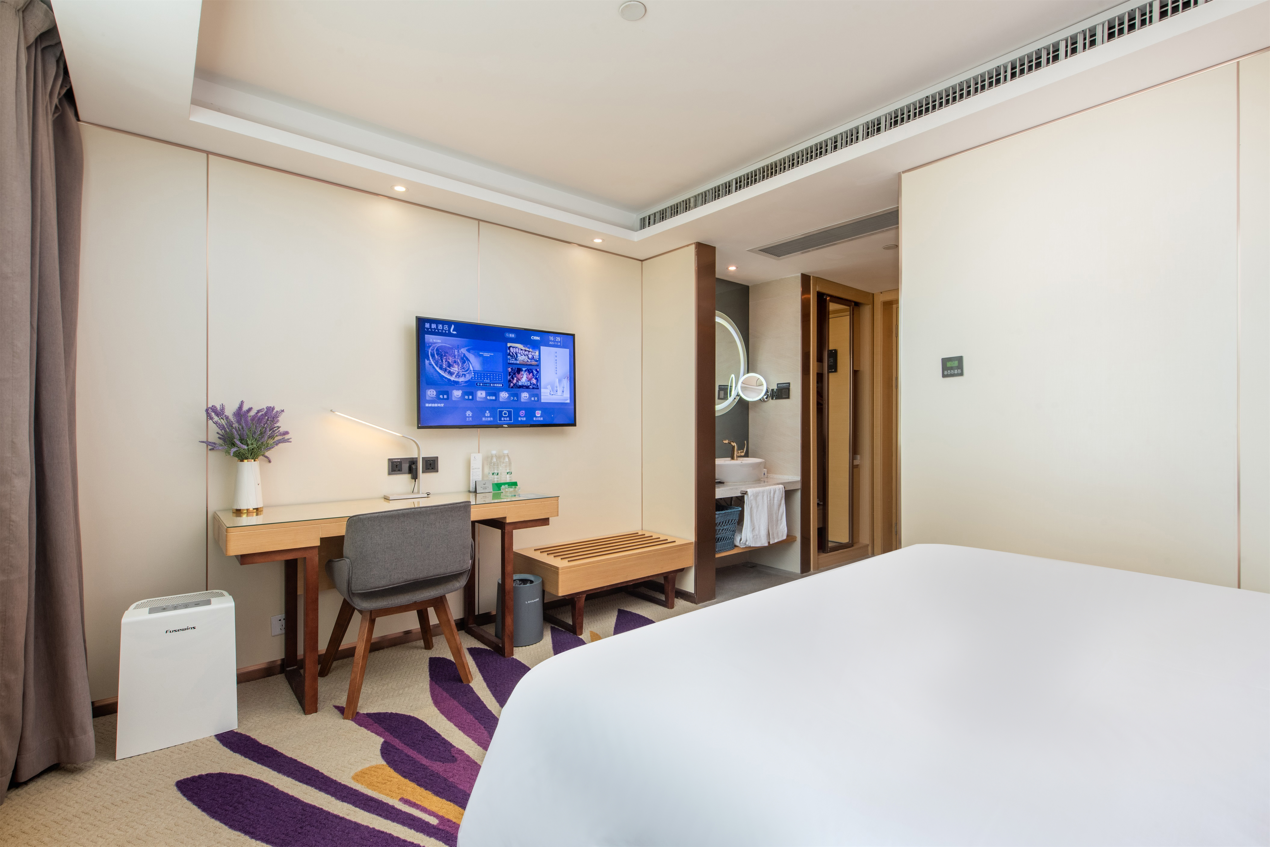 豪華大床房 [慕思床墊+空氣凈化器]