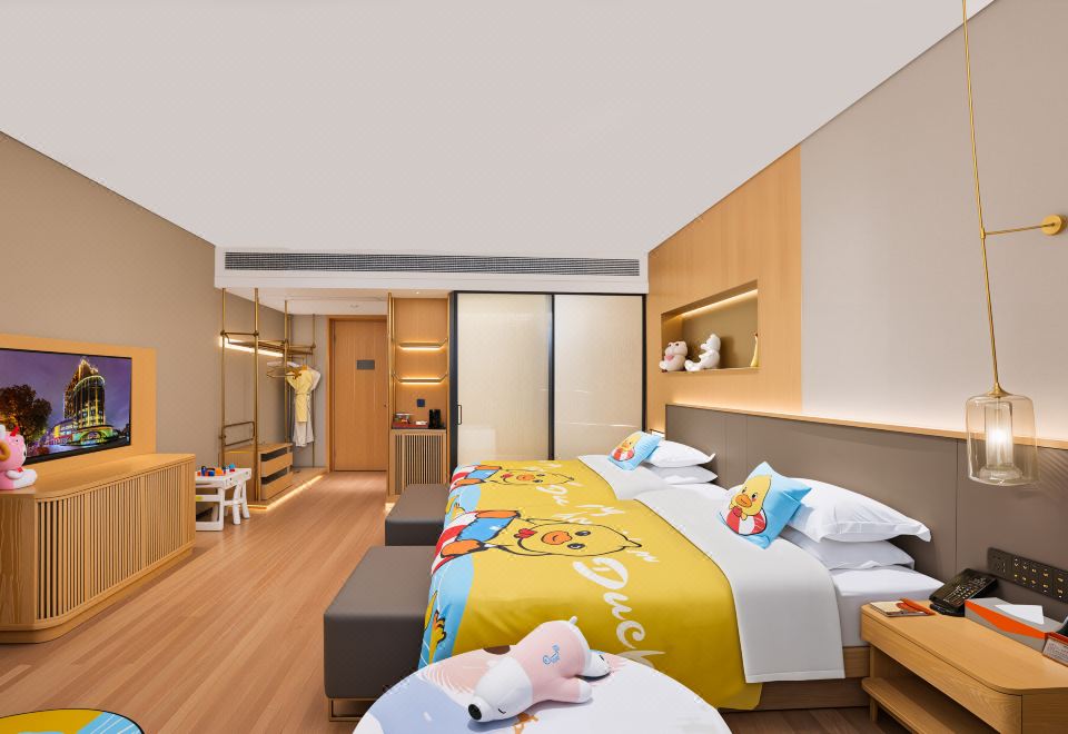 開心鴨主題親子房