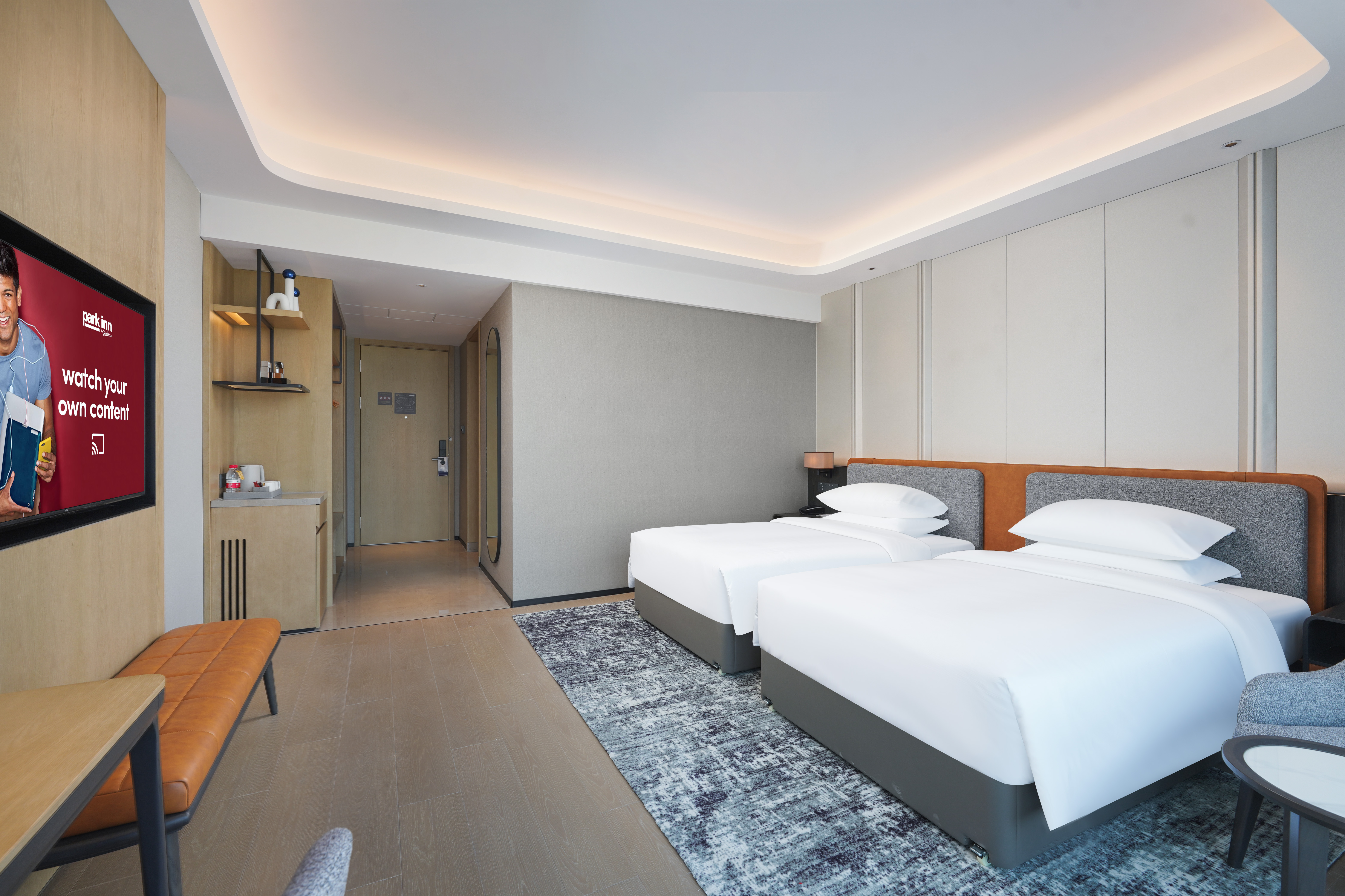 Nanchong Yilong Star City Plaza Park Hotel景观双床房