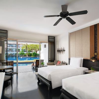 Deluxe Lagoon Pool Access, Guest room, 2 Twins, Sofa bed, Pool access JW Marriott Khao Lak Resort and Spa (SHA Extra Plus) Promo Code