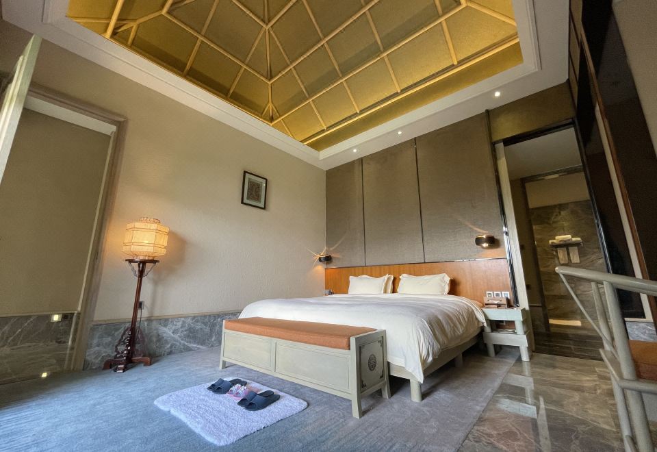 畔山家庭温泉两房别墅-独栋别墅-欢聚家庭泡池