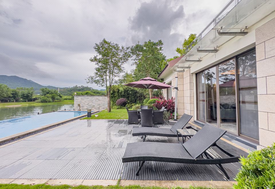 Shui Di Shan Hot Springs ManorMantianxing Pool 4-Bedroom Villa