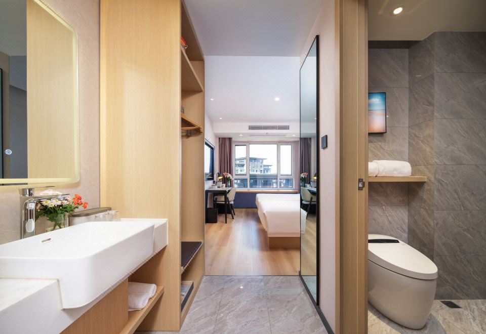 高級海景雙床房（手機投屏+半智控）