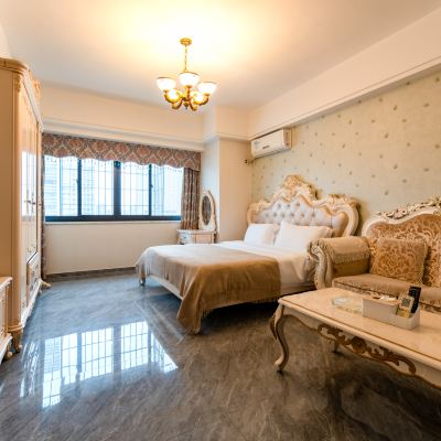 豪華歐式大床房（舒適睡眠+寬敞明亮+洗衣機+冰箱） 水晶桔子飯店公寓（廈門湖裡萬達店）優惠