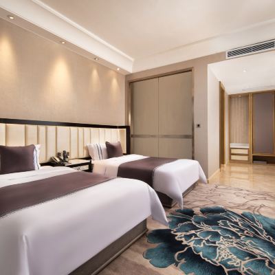 輕享陽台雙床房-獨立陽台-深泡浴缸-全景落地窗 深圳億民平安國際酒店優惠