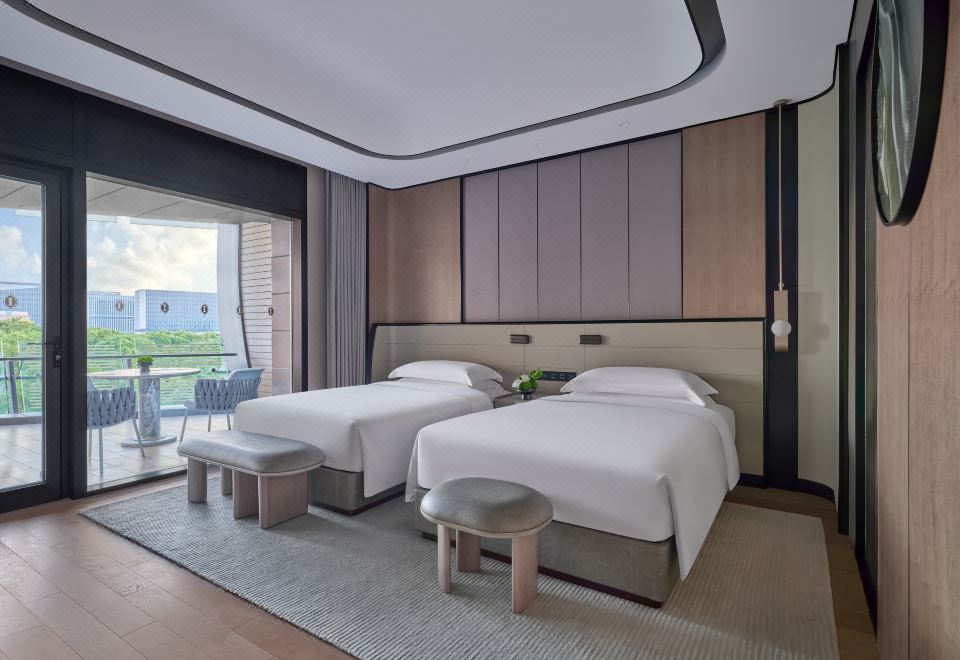 豪华阳台房双床