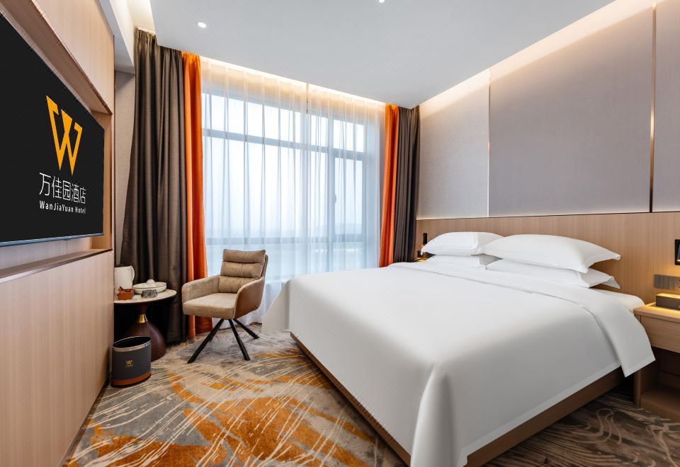 特惠景观大床房（舒适床品+智能窗帘 +隔音玻璃+落地城景）