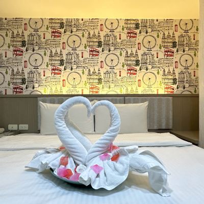 雙人房-大床 臺中美之旅商務旅館優惠